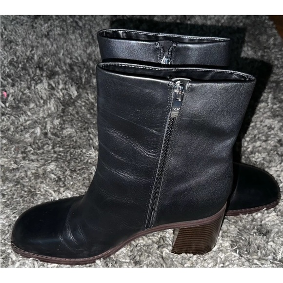 Marc Fisher LTD Yale Chelsa Leather Boots Size 11M - Picture 6 of 8